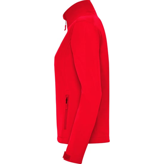 Roly Dames/Dames Nebraska Zachte Shell Jas (Rood) - Image 3