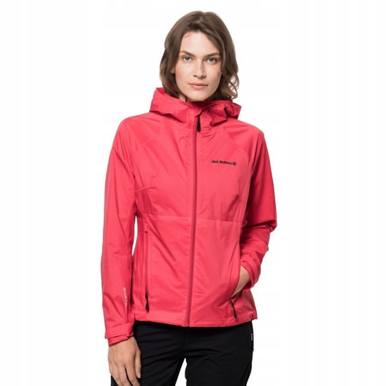 Jack Wolfskin Dames/Dames Tasman 2l Jas (Rood) - Image 4