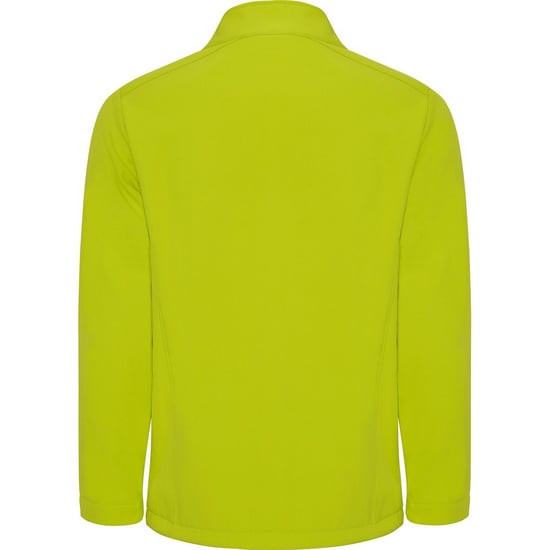 Roly Heren Nebraska Soft Shell Jas (Lime Punch) - Image 2