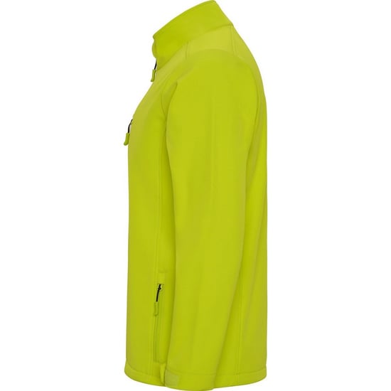 Roly Heren Nebraska Soft Shell Jas (Lime Punch) - Image 3
