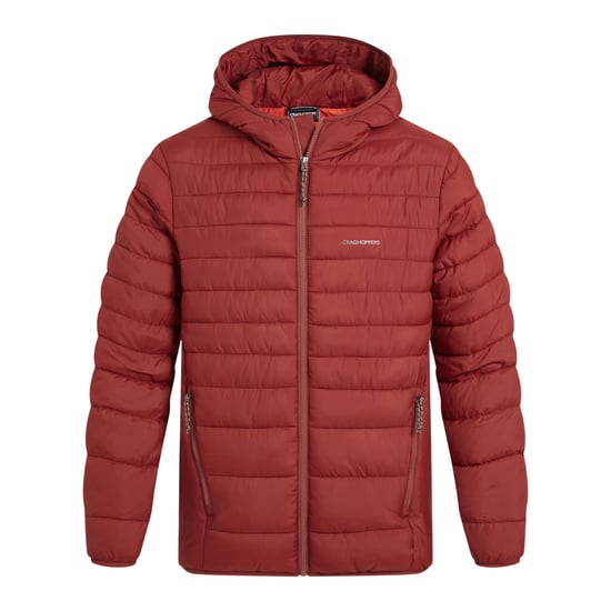 Craghoppers Mens Compresslite IX Hooded Padded Jacket (Red Jasper) - Image 1
