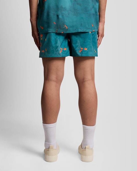 Guldhamsterrandiga Badshorts - Image 4