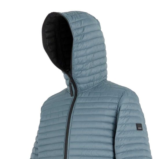 Regatta Mens Rigain Lightweight Padded Jacket (Stormy Weather) - Image 4