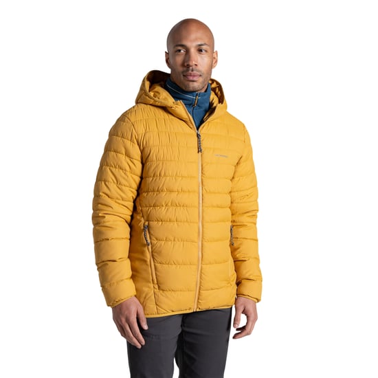 Craghoppers Mens Compresslite IX Hooded Padded Jacket (Beesewax) - Image 3