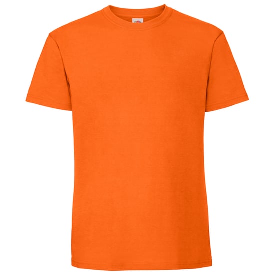 Fruit of the Loom Unisex Adult Iconic 195 T-Shirt (Orange) - Image 1
