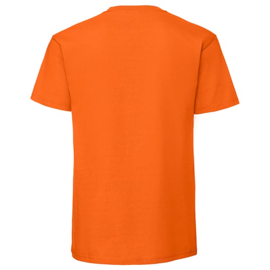 Fruit of the Loom Unisex Adult Iconic 195 T-Shirt (Orange) - Image 2