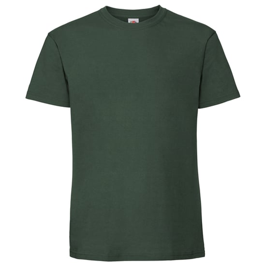 Fruit of the Loom Unisex Adult Iconic 195 T-Shirt (Bottle Green) - Image 1