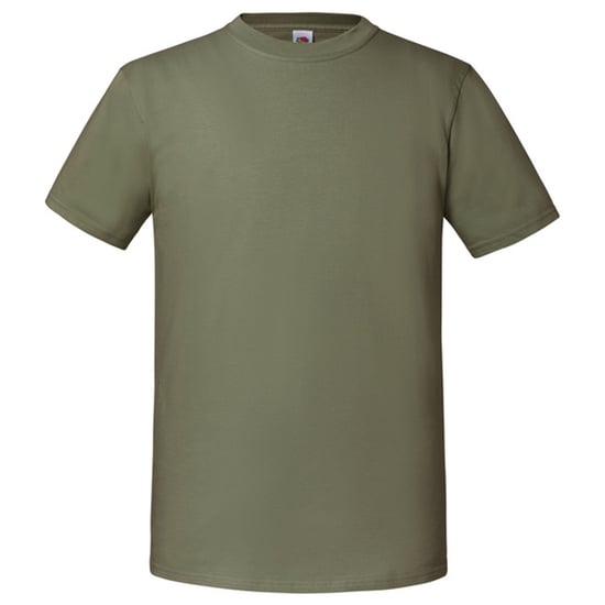 Fruit of the Loom Unisex volwassen iconisch 195 T-shirt (Klassieke Olijf) - Image 1