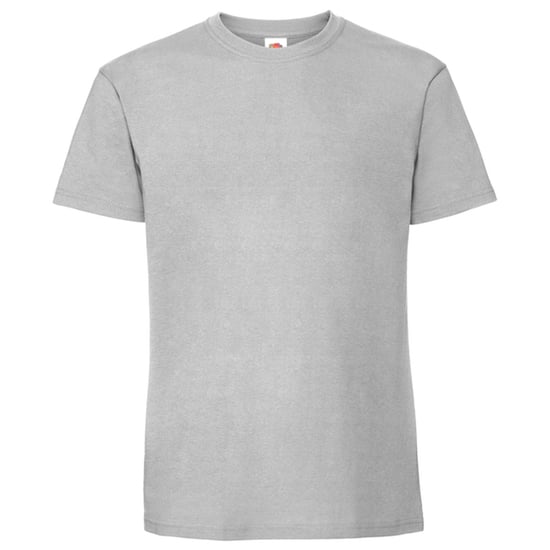 Fruit of the Loom Unisex volwassen iconisch 195 T-shirt (Zink Massief) - Image 1