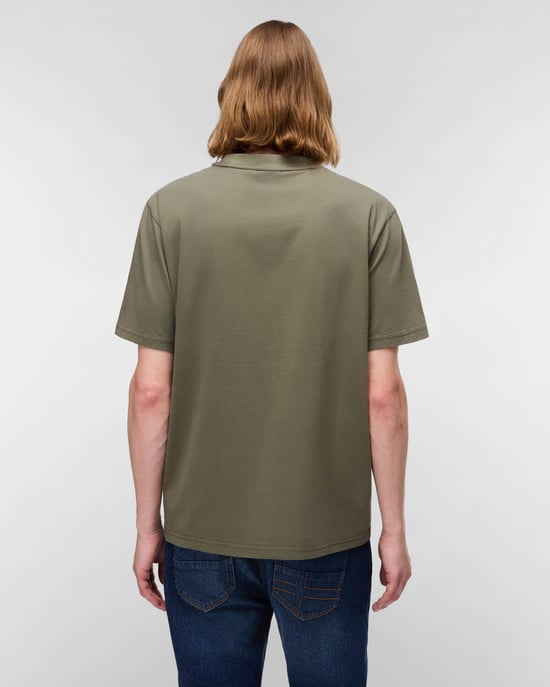 Bald Bald Short Sleeve Short Sleeve T-Shirt in Dark Green - Image 2