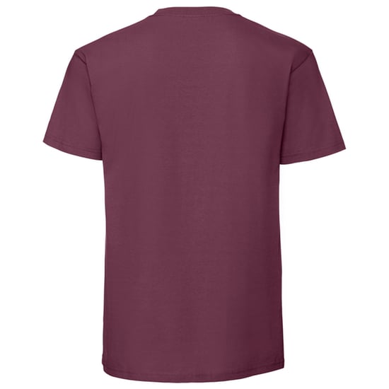 Fruit of the Loom Unisex Adult Iconic 195 T-Shirt (Burgundy) - Image 2