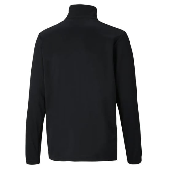Kids Teamrise Quarter 1/4 Zip Full Tracksuit in Black - Image 3