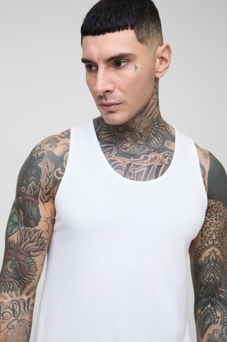 Tall Regular Fit Essential Vest - Image 3
