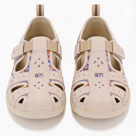 Free Spirit Cleveland Womens Casual Shoes Parchment Multi - Image 3
