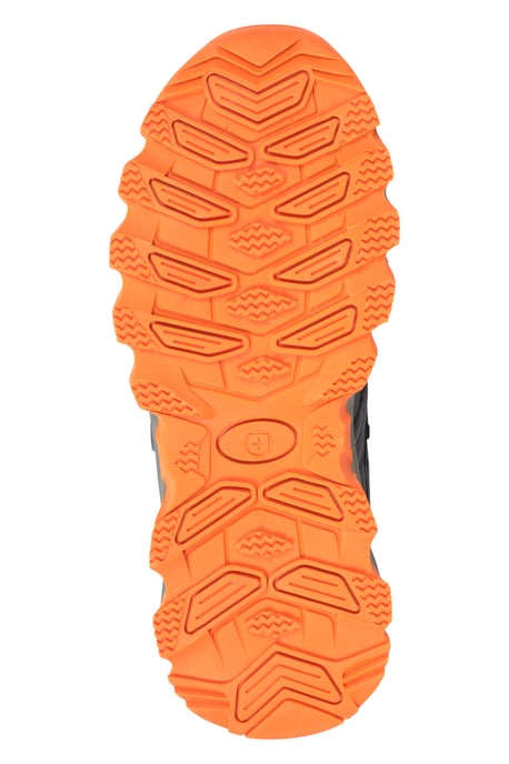 'Cannonball' Kids Walking Shoes with Padded Ankle Support & Toe Bumpers Sneakers Navy - Image 3