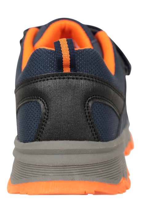'Cannonball' Kids Walking Shoes with Padded Ankle Support & Toe Bumpers Sneakers Navy - Image 4