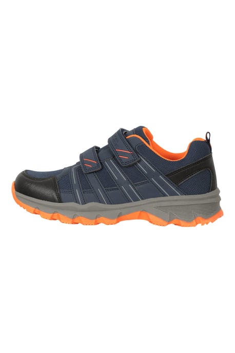 'Cannonball' Kids Walking Shoes with Padded Ankle Support & Toe Bumpers Sneakers Navy - Image 5