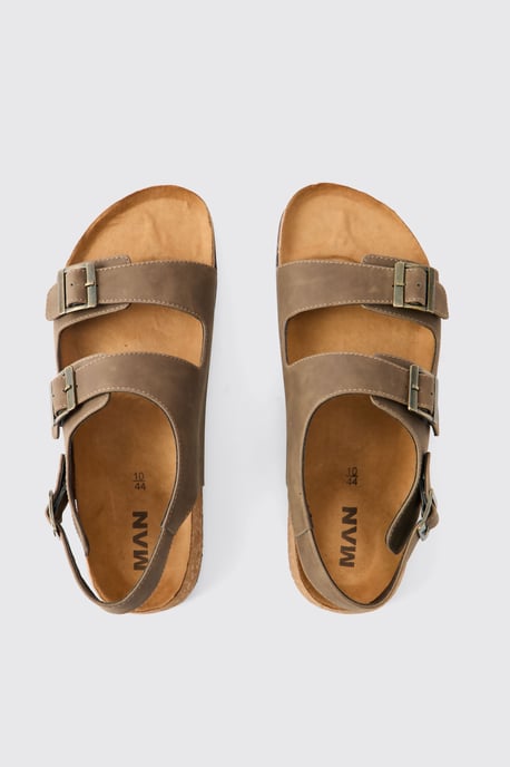 Double Strap Buckle Sandal - Image 4