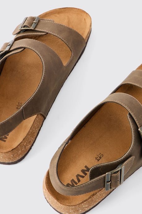 Double Strap Buckle Sandal - Image 5