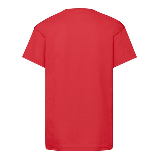 Fruit of the Loom Childrens/Kids Original T-Shirt (Red) - Image 2
