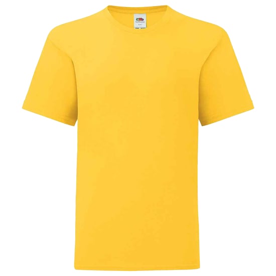 Fruit of the Loom Childrens/Kids Iconic T-Shirt (Sunflower) - Image 1