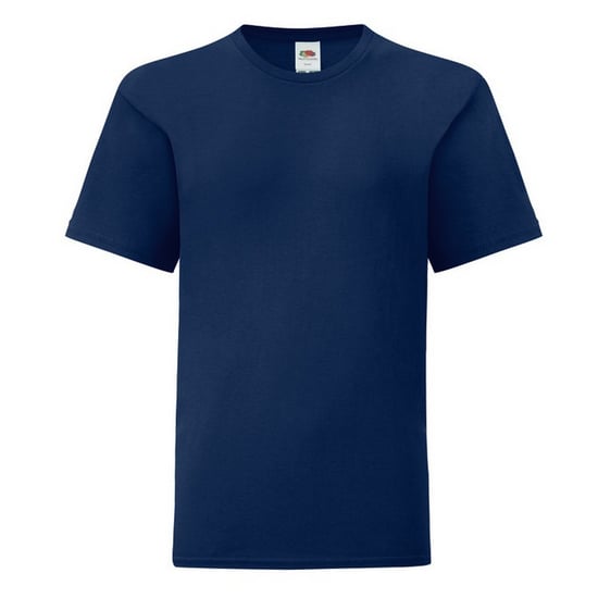 Fruit of the Loom Effen Kinder/Kids Iconic 150 T-Shirt (Marine) - Image 1