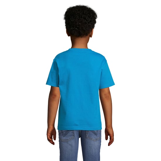 SOLS Imperial T-shirt voor kinderen (Aqua) - Image 2