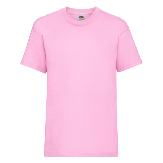 Fruit of the Loom Kinder/Kids Waardevol T-Shirt (Lichtroze) - Image 1