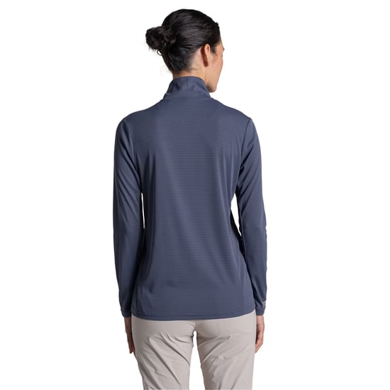 Craghoppers Dames/Dames Nosilife Half Zip Top (Antraciet) - Image 2