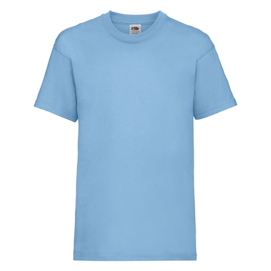 Fruit of the Loom Kinder/Kids Waardevol T-Shirt (Hemelsblauw) - Image 1