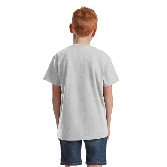 Fruit of the Loom Kinderen/Kinderen Iconisch T-Shirt (Heide Grijs) - Image 2