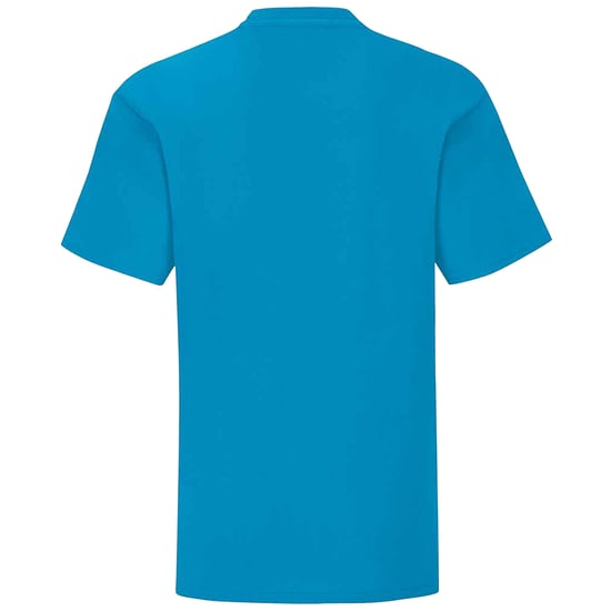 Fruit of the Loom Kinderen/Kinderen Iconisch T-Shirt (Azuurblauw) - Image 2