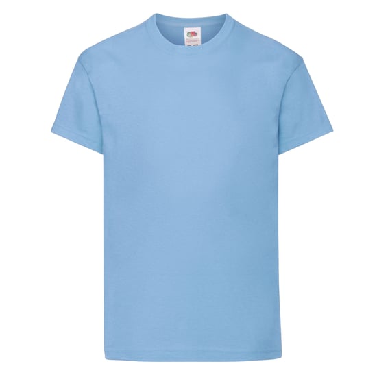 Fruit of the Loom Origineel T-shirt voor kinderen (Hemelsblauw) - Image 1