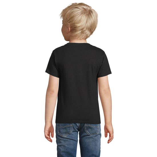 SOLS Kinderen/Kinderen Pionier T-Shirt (Diep zwart) - Image 2