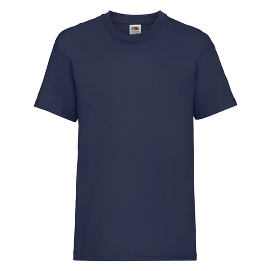Fruit of the Loom Kinder/Kids Waardevol T-Shirt (Deep Navy) - Image 1