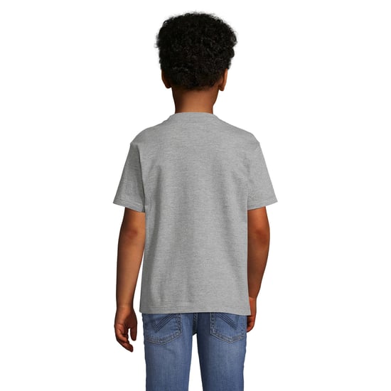 SOLS Imperial T-shirt voor kinderen (Grijze Melange) - Image 2