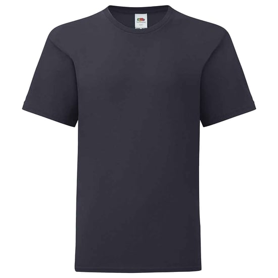 Fruit of the Loom Kinderen/Kinderen Iconisch T-Shirt (Deep Navy) - Image 1