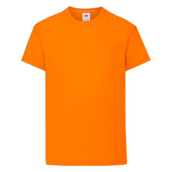 Fruit of the Loom Origineel T-shirt voor kinderen (Oranje) - Image 1