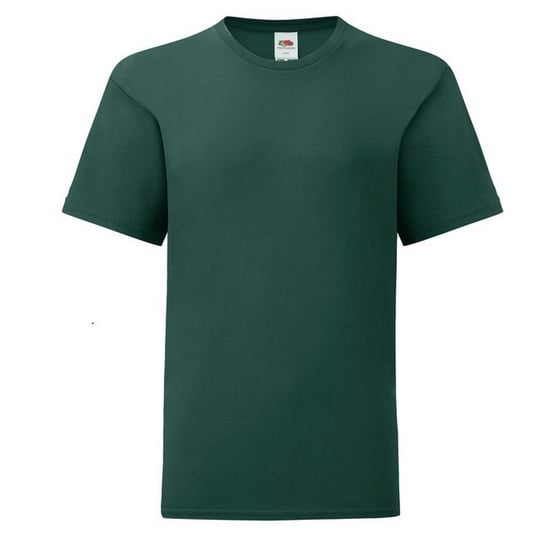 Fruit of the Loom Effen Kinder/Kids Iconic 150 T-Shirt (Bosgroen) - Image 1