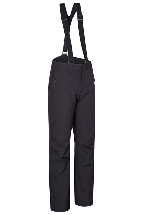 'Orbit' Men's Stretchy Ski Pants Waterproof Breathable Winter Salopettes Trouser Black - Image 2