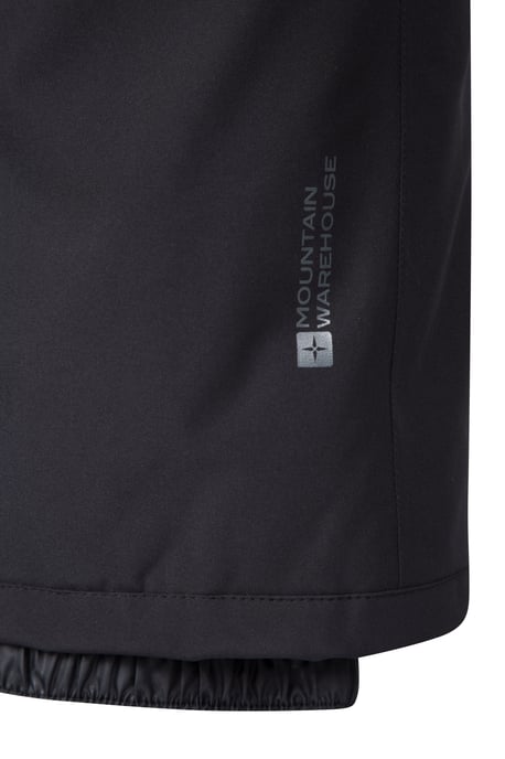 'Orbit' Men's Stretchy Ski Pants Waterproof Breathable Winter Salopettes Trouser Black - Image 5