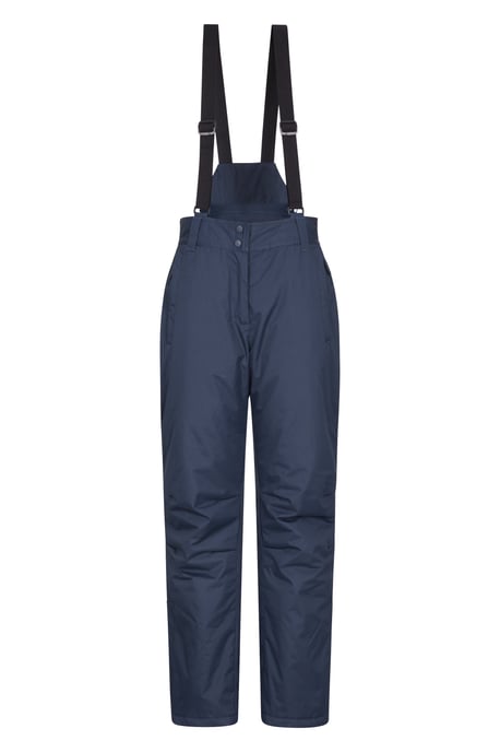 'Moon' Women's Ski Pants Warm Insulated Snow Proof Snowboarding Winter Trouser Navy - Image 1