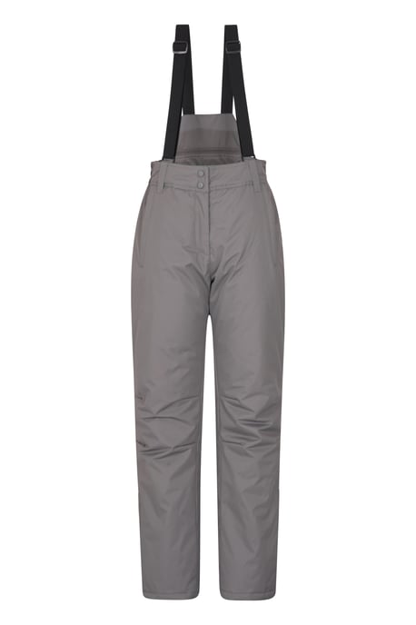 'Moon' Women's Ski Pants Warm Insulated Snow Proof Snowboarding Winter Trouser Grey - Image 1