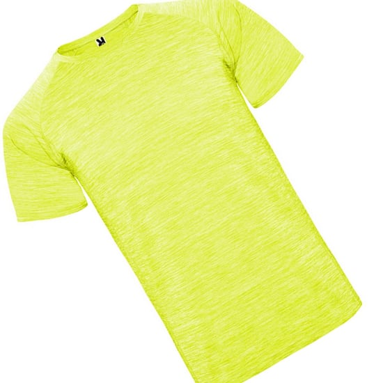 Roly Kinderen/Kinderen Austin Heather Sport T-shirt (Fluorescerend Geel) - Image 2