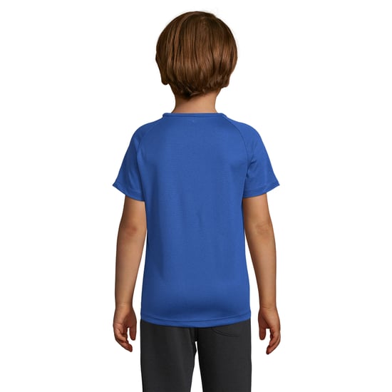 SOLS Kinderen/Kinderen Sportief Raglan T-shirt (Koningsblauw) - Image 2