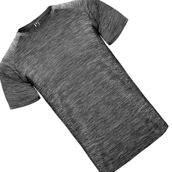 Roly Kinderen/Kinderen Austin Heather Sport T-shirt (Zwart gemêleerd) - Image 2