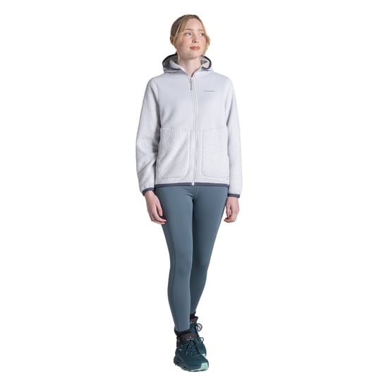 Craghoppers Dames/Dames Telesto Fleece Jas met Capuchon (Maangrijs) - Image 4