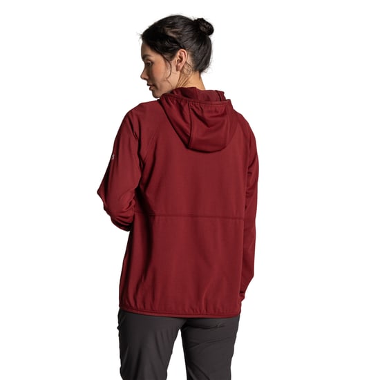 Craghoppers Dames/Dames Aya Nosilife Hooded Jacket (Riad Rood) - Image 2