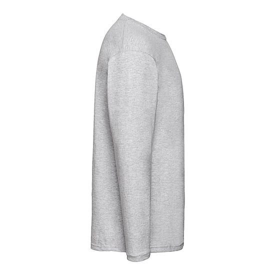 Fruit of the Loom Heren Valueweight Heather T-shirt met lange mouwen (Heide Grijs) - Image 3