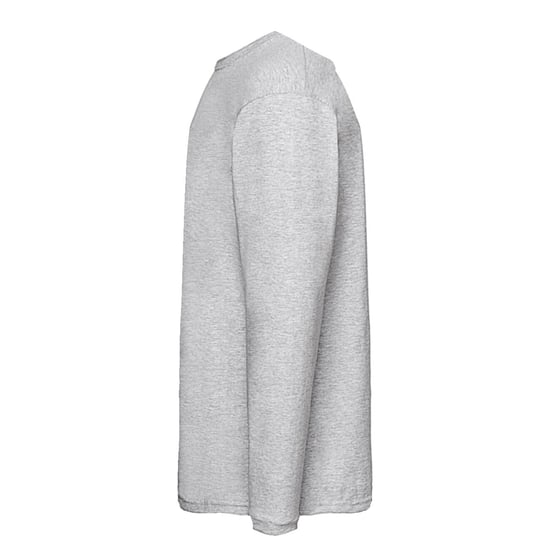 Fruit of the Loom Heren Valueweight Heather T-shirt met lange mouwen (Heide Grijs) - Image 4